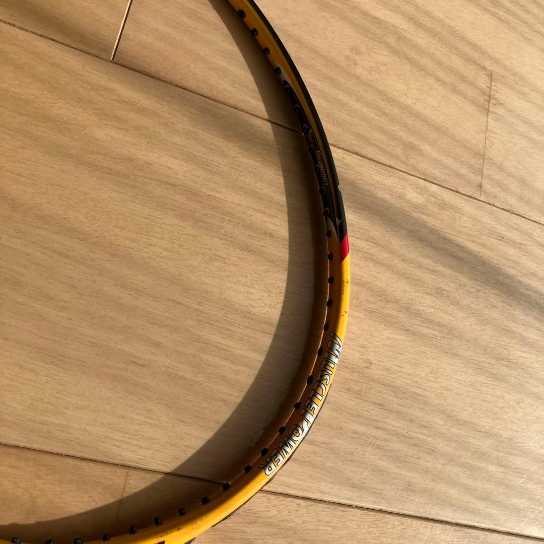 YONEX マッスルパワー90 ヒビなし バドミントンラケット