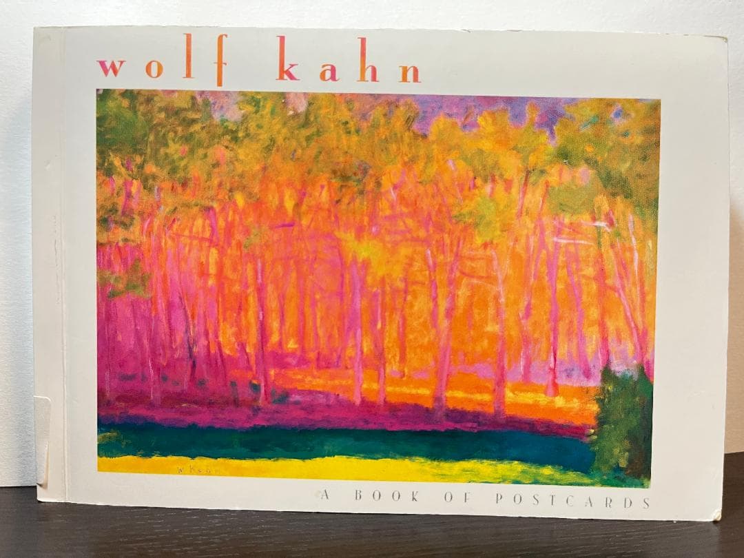 アート・デザイン・音楽 Wolf Kahn: A Book of Postcards