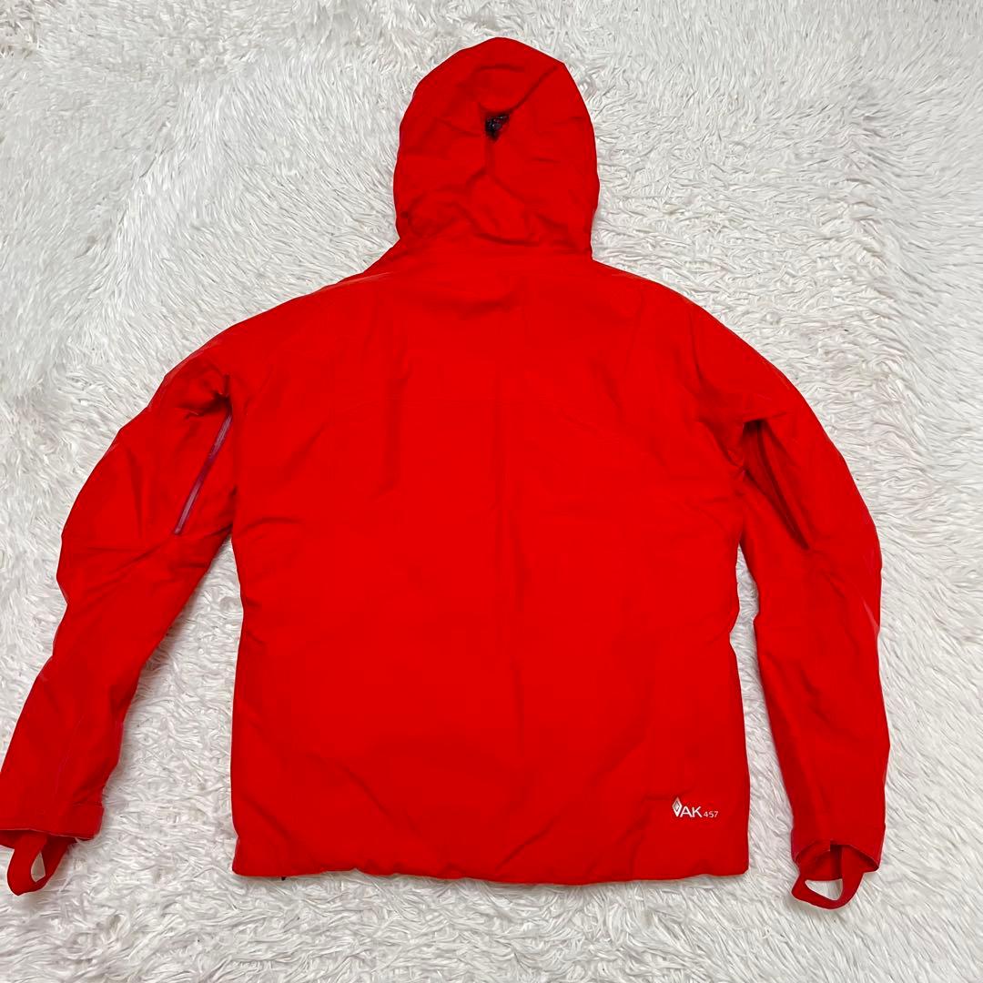 激レア 最高級 BURTON AK バートン AK457 ダウン 赤 レッド