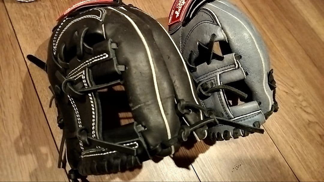 Rawlings ローリングス 野球グローブ 　大人用と子供用の2個セット