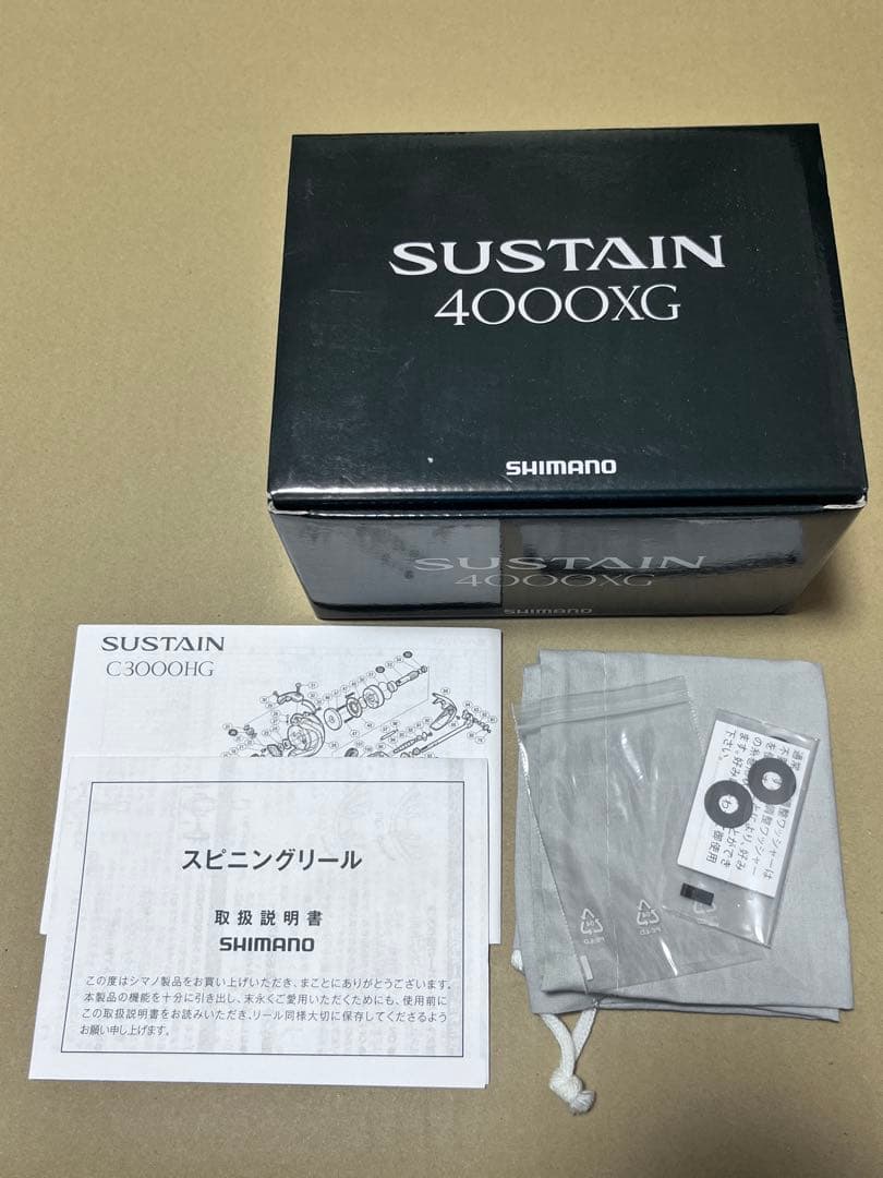 シマノ サステイン 4000XG SUSTAIN シーバス　ショアジギ