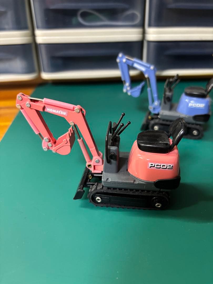 コマツ　ミニチュア重機セット PC02 5体セット