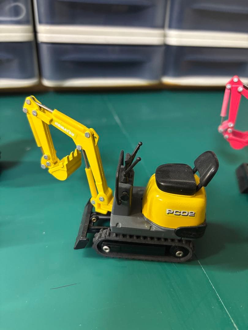 コマツ　ミニチュア重機セット PC02 5体セット
