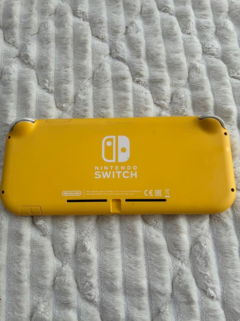 Nintendo Switch Lite イエロー 本体　ジャンク