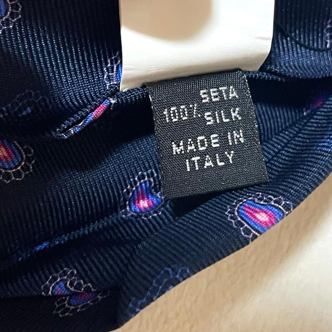 【極美品】luigi borrerri ボレッリ　ペイズリー　セッテピエゲ