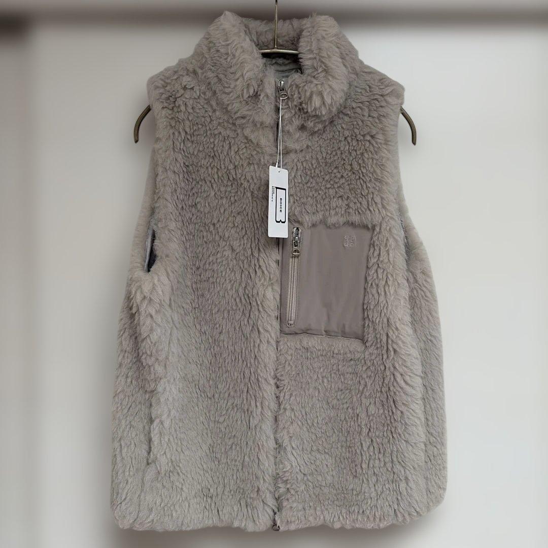 【新品】TICCA ☆ ウールファーベスト 《日本製》