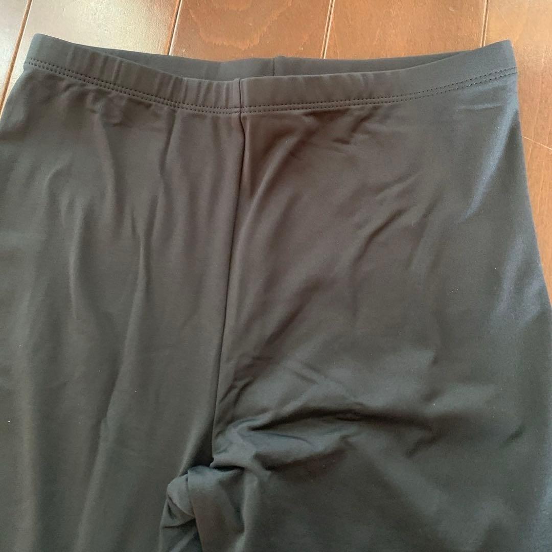 パーリーゲイツPGG裏起毛ブラックレギンス男性用