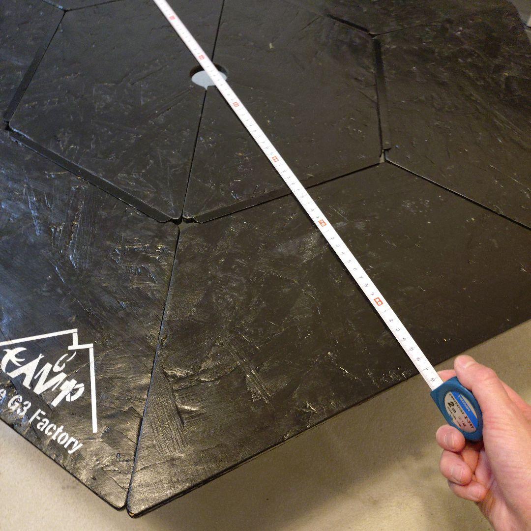 アウトドアヘキサ焚き火テーブル 収納バッグ付き