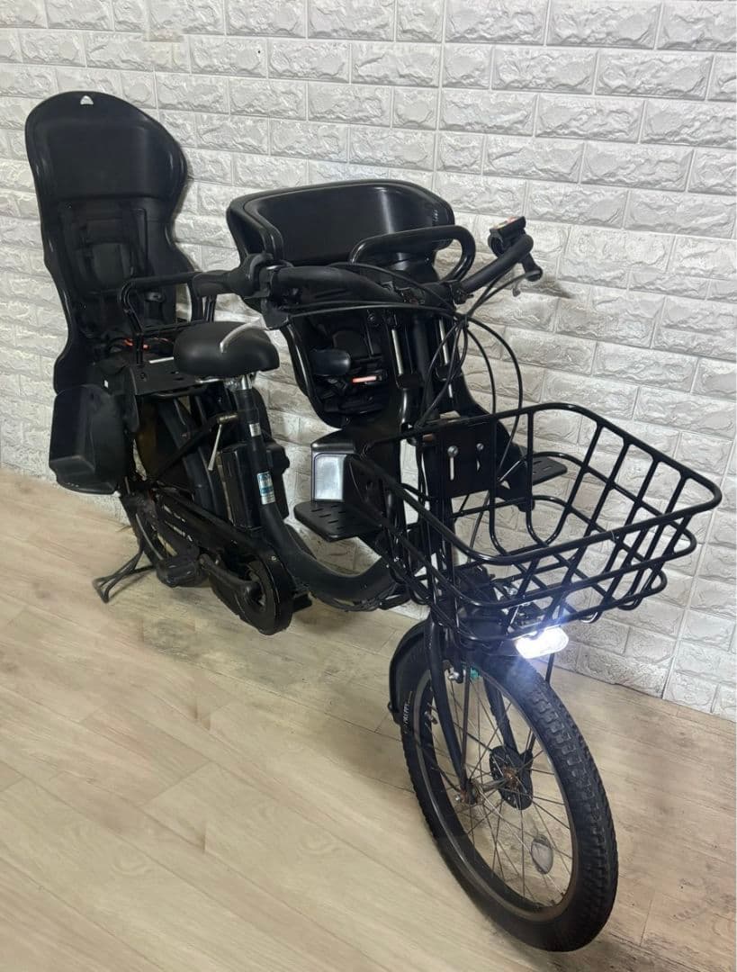 ✨美品✨室内保管✨送料込み✨大容量8.7Ah✨YAMAHAパスバビー子供乗せ！✨