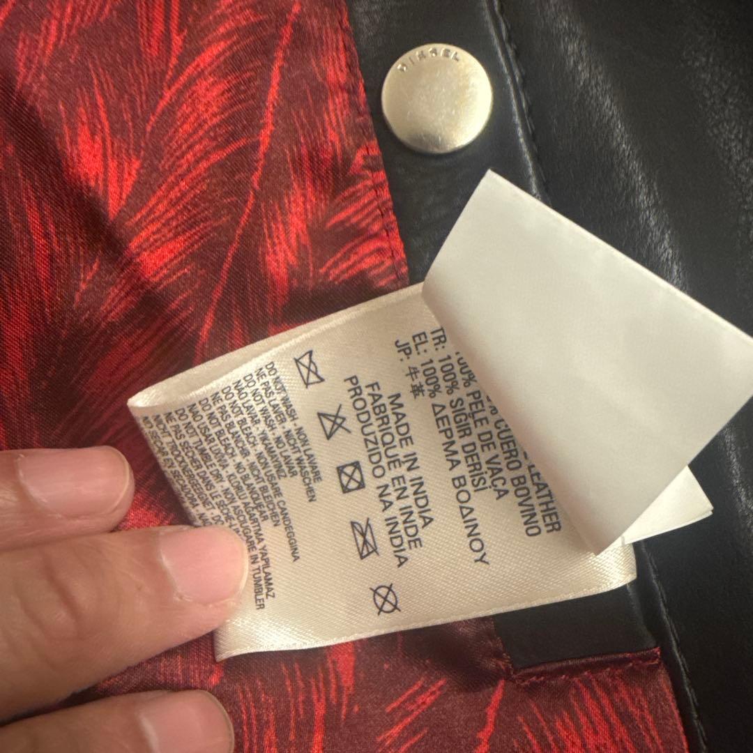 ディーゼルレザージャケット