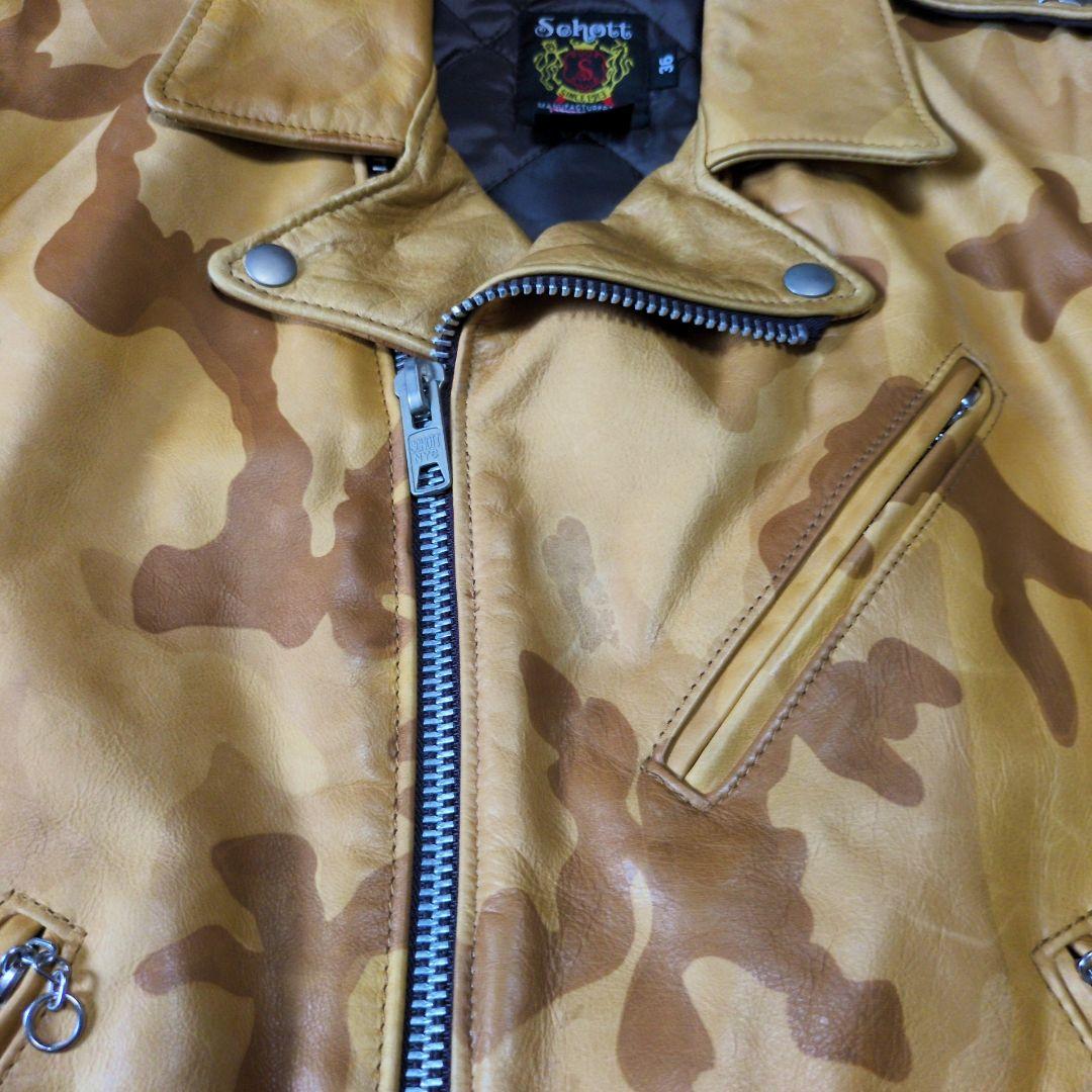 【希少/入手困難】ショット　USA製 611UST　ワンスター ライダース　迷彩