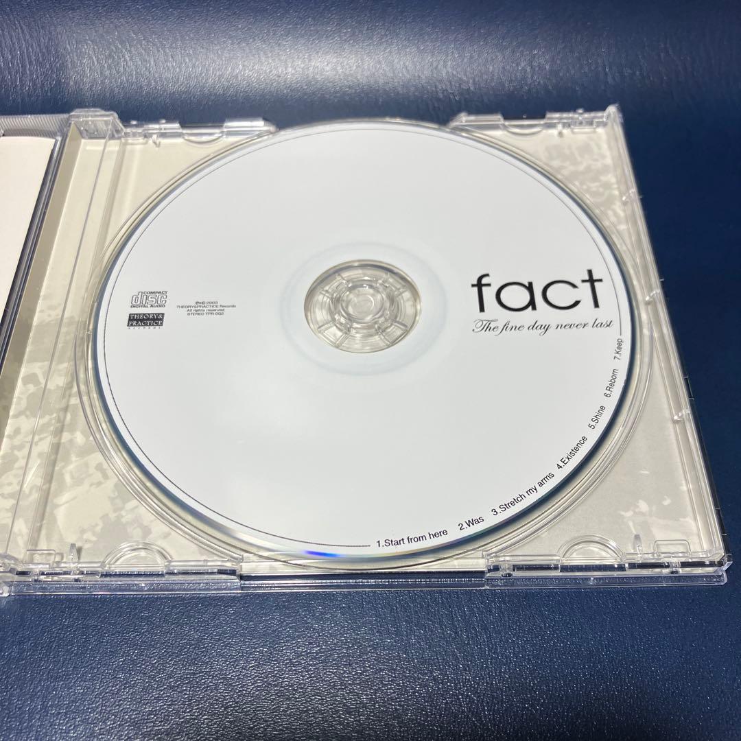 ■[廃盤] FACT アルバムCD「The fine day never