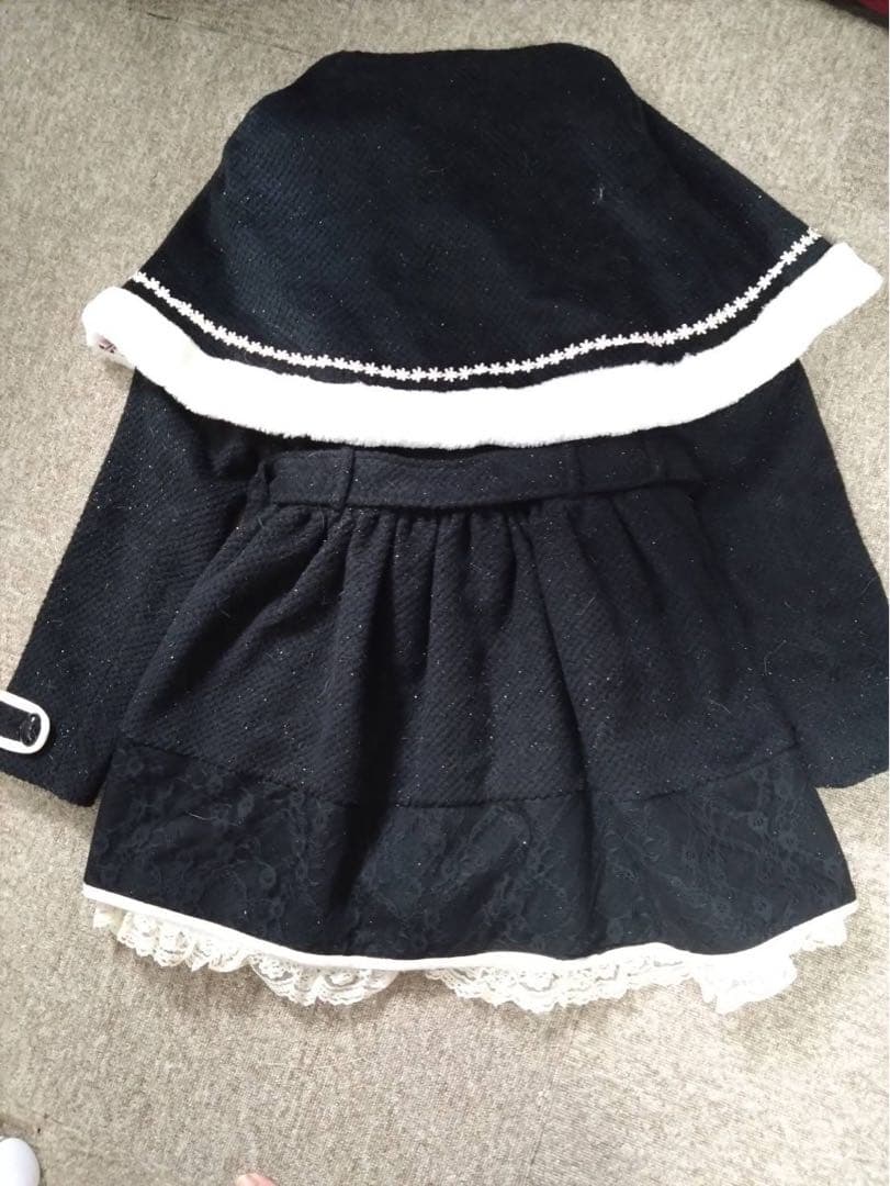 TRALALA ポンチョ　ケープコート