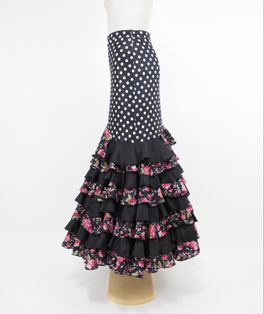 フラメンコ　ファルダ　新品　Leirena レッスンファルダ　フラメンコ衣装