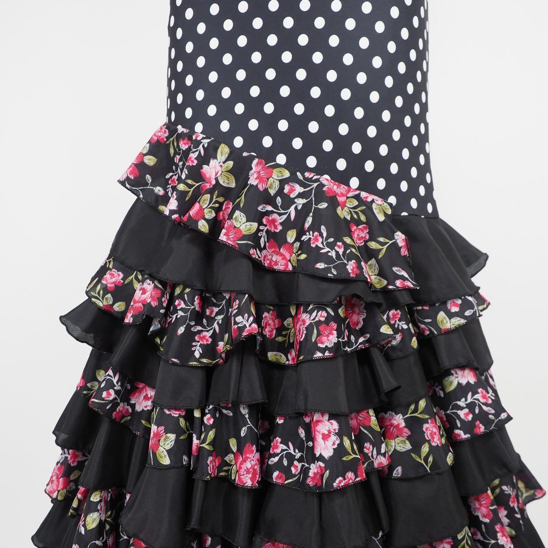 フラメンコ　ファルダ　新品　Leirena レッスンファルダ　フラメンコ衣装