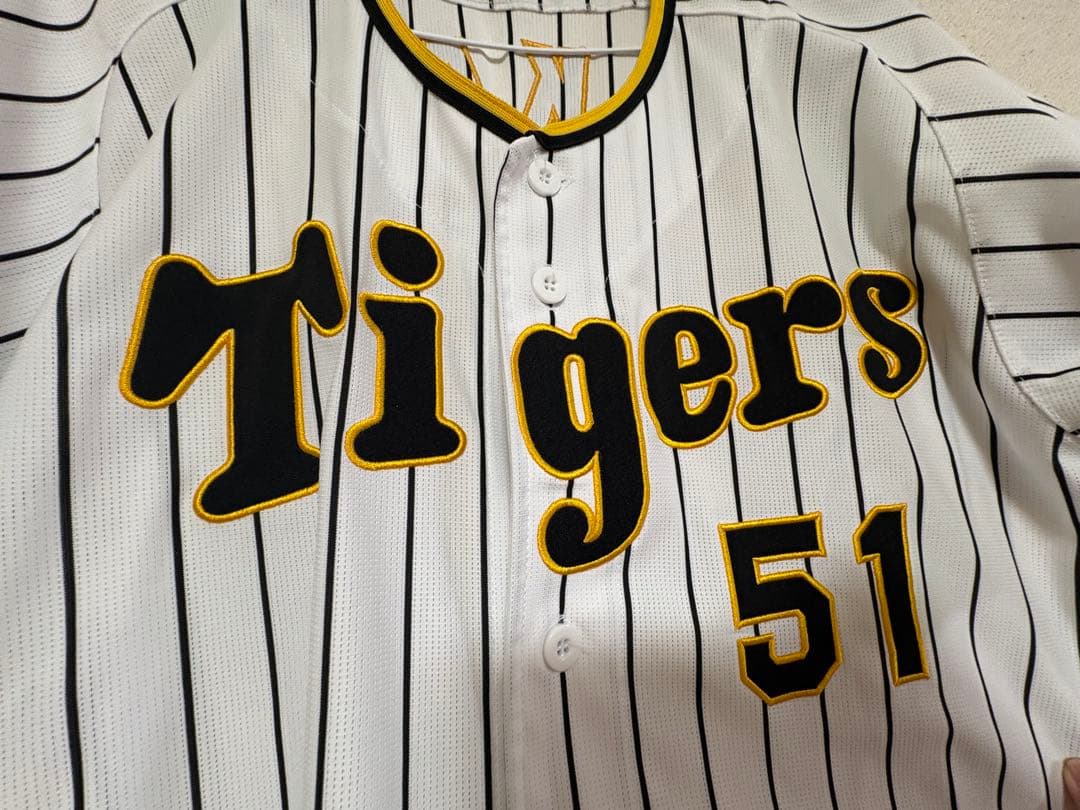 Mサイズ 阪神タイガース 中野拓夢 ユニフォーム