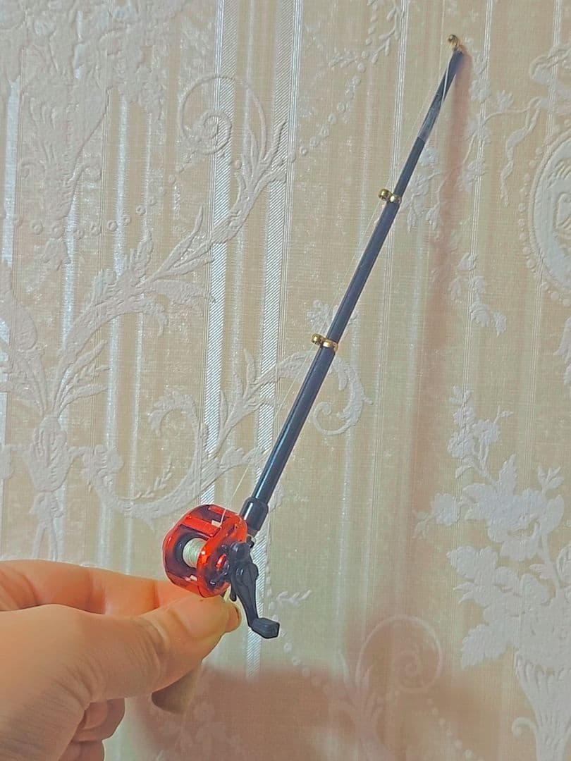 ベイトリール ウッドグリップ　ライン巻き済