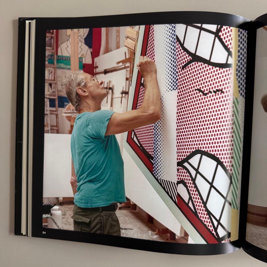 アート・デザイン・音楽 Roy Lichtenstein in His Studio