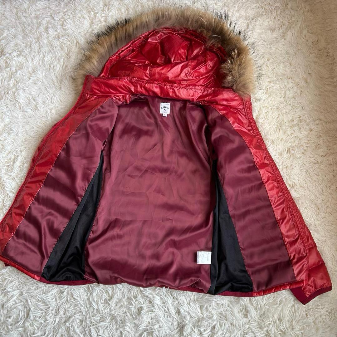 キャロウェイ ダウンコート ダウンジャケット　ファー付き L 3way