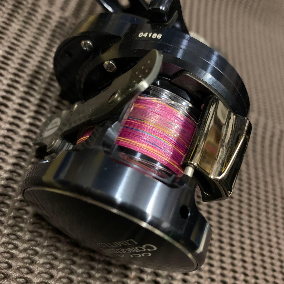 希少！極美品！シマノ！オシアコンクエストリミテッド！201PG！左巻き左ハンドル