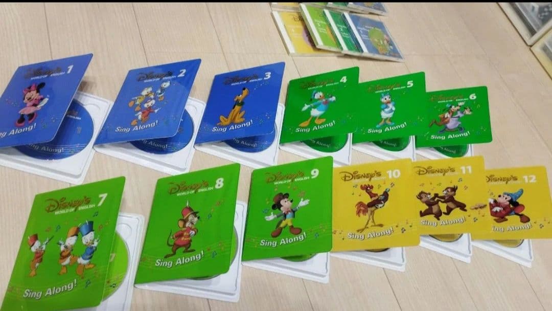 ディズニー英語システム（DWE）Sing Alongセット