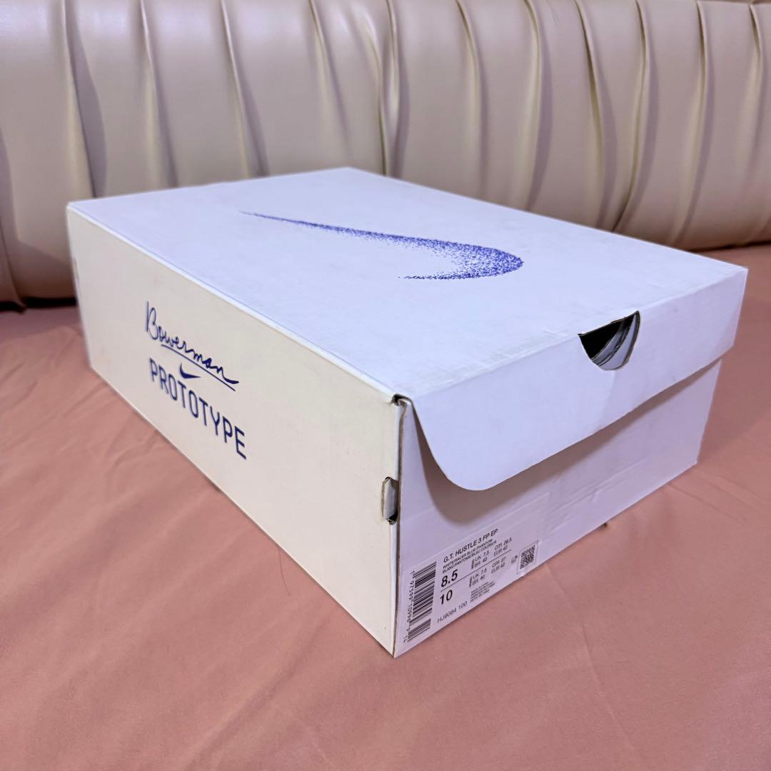 【新品未使用】NIKE G.T. ハッスル 3 EP 26.5cm｜ホワイト