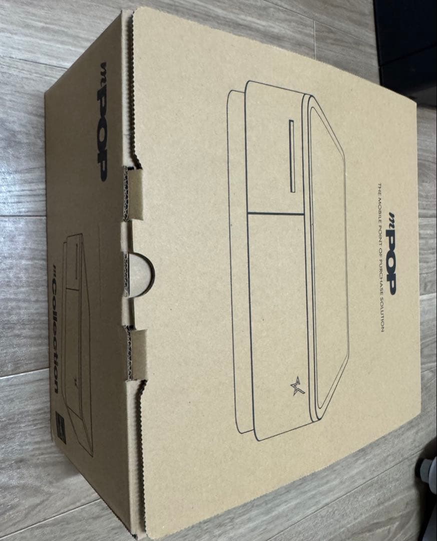 エアレジ　mPOP10 WHTJP バーコードリーダーセット