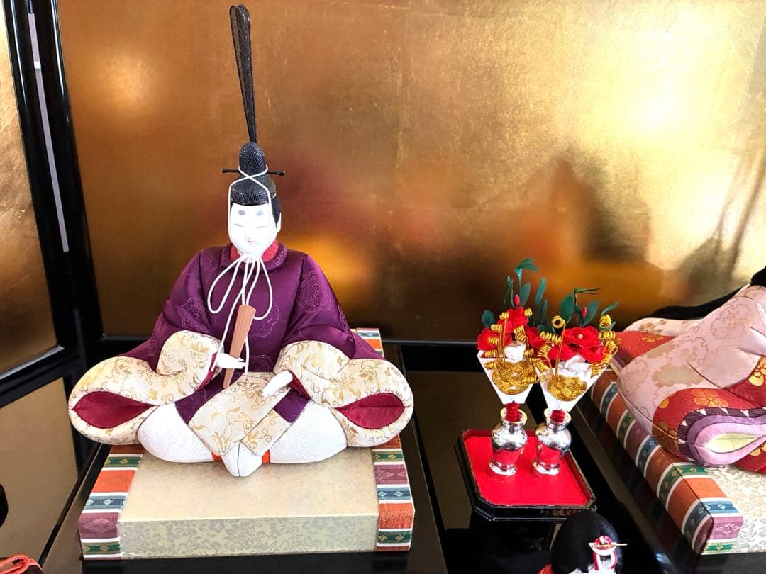 【美品‼️】蓬莱雛　真多呂　雛人形セット 漆塗り　受け渡し限定