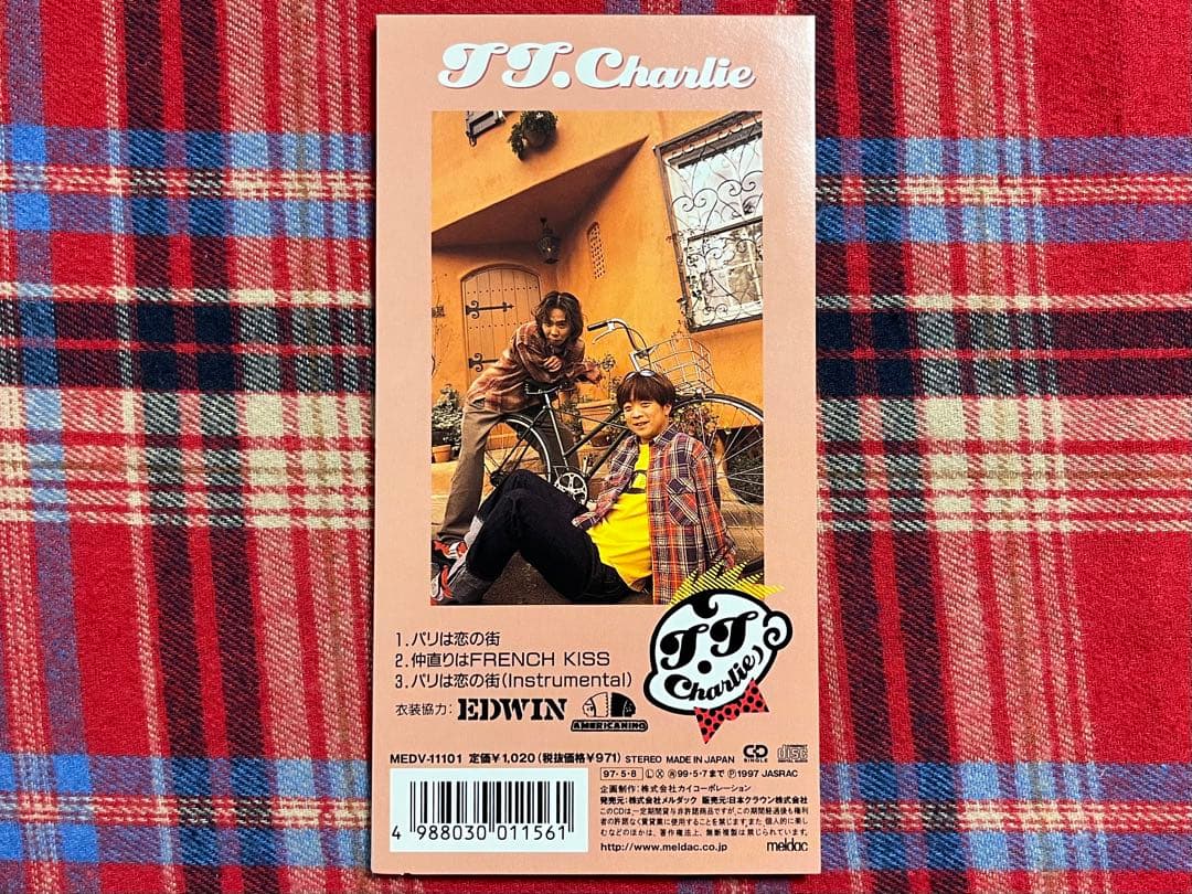TT.チャーリー パリは恋の街 8cmCD 美品