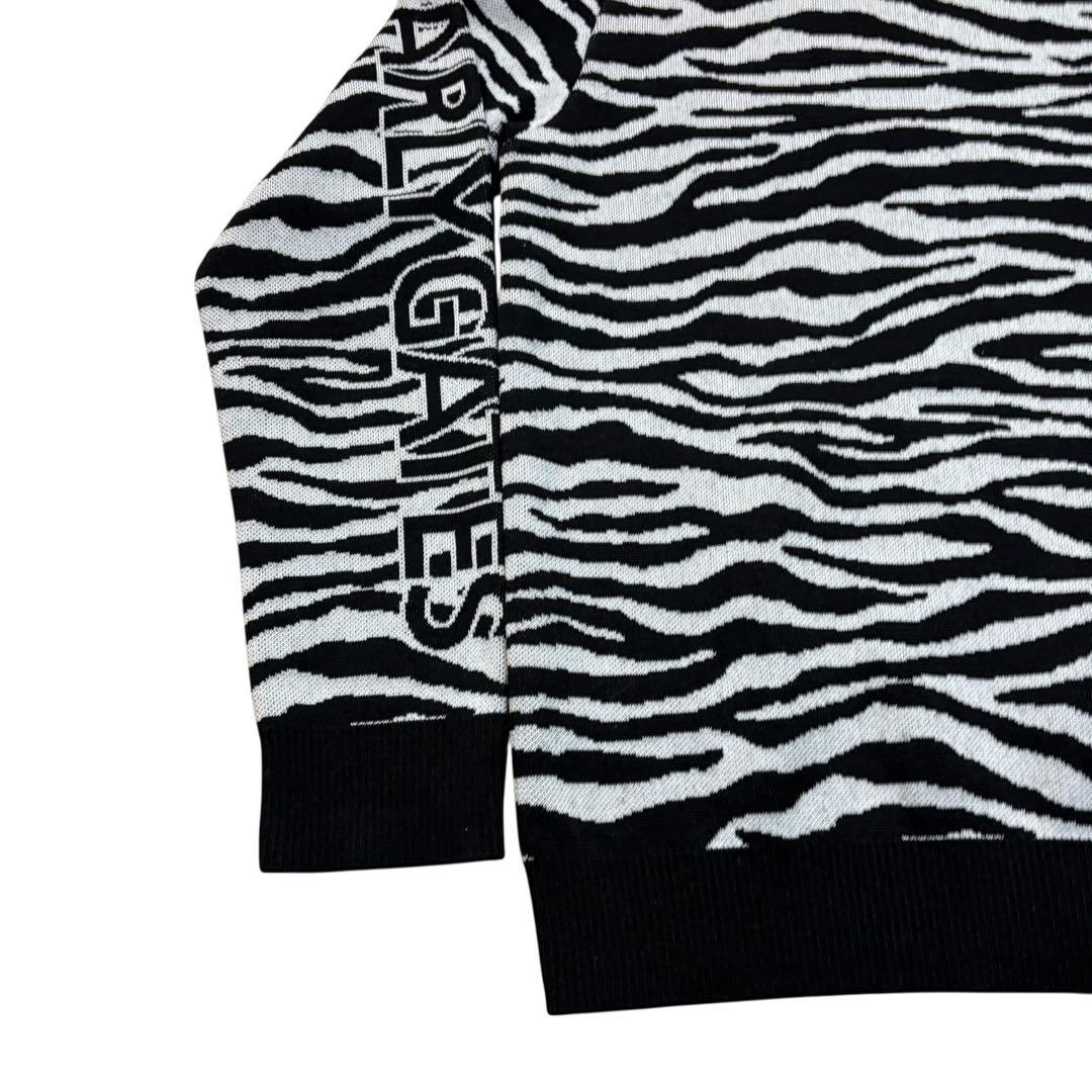 PEARLY GATES ゼブラ柄 ニット セーター サイズ5 ゴルフウェア