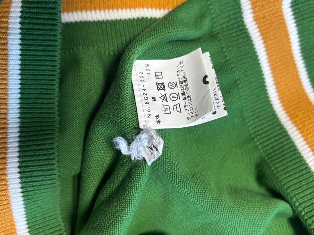 【レア】エイジシュート 8G SHOOT 緑色ニットゴルフポロシャツ　窪塚洋介