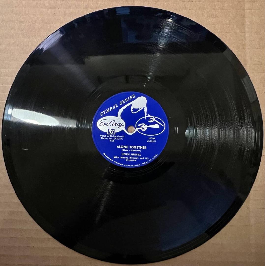 洋楽 HELEN MERRILL EMARCY 78 Alone Together