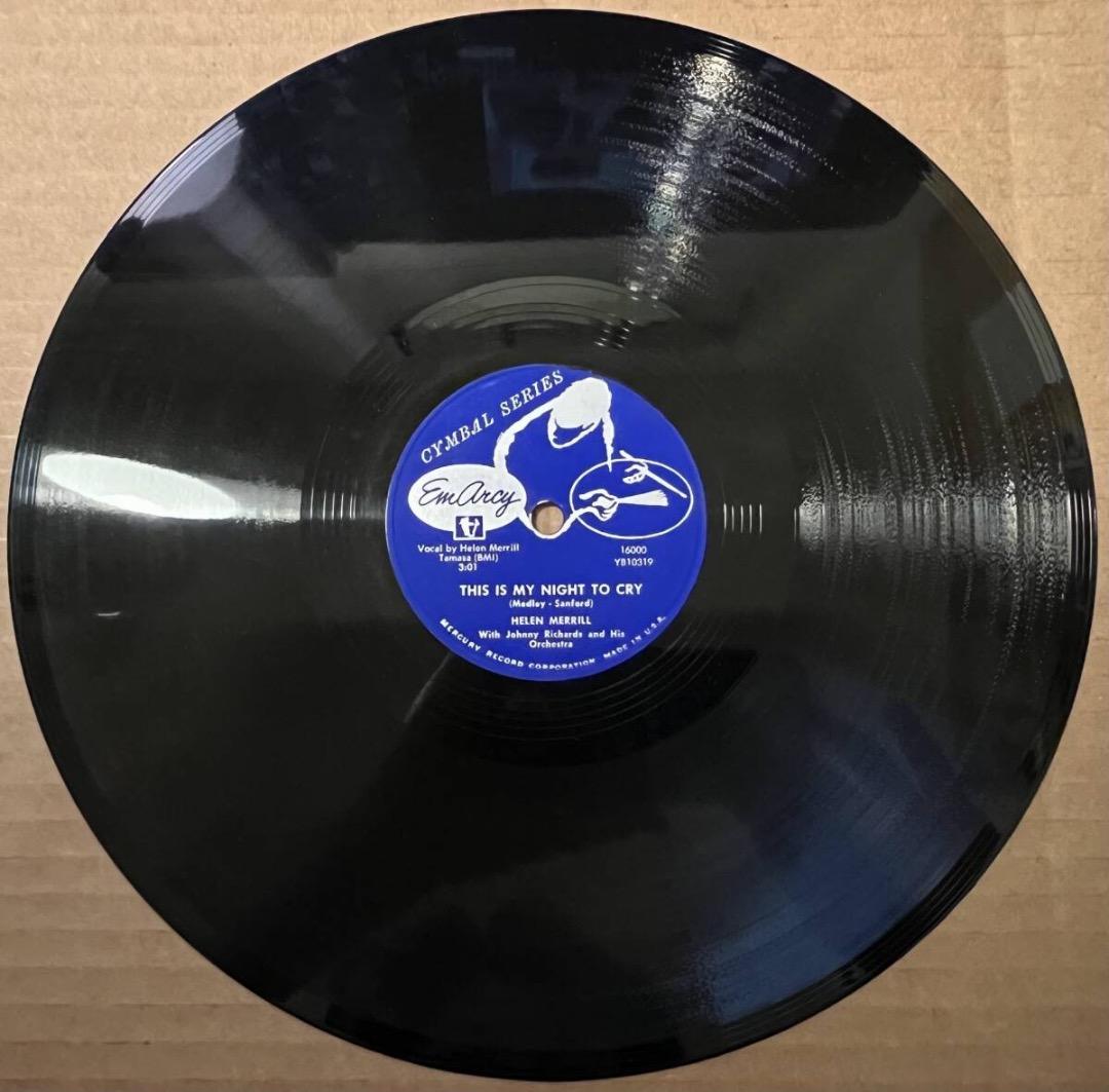 洋楽 HELEN MERRILL EMARCY 78 Alone Together