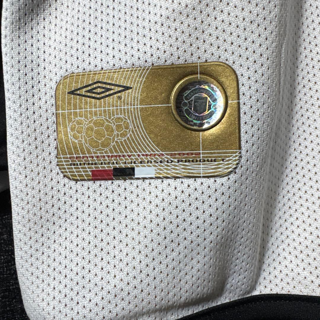 【★マンU】 UMBRO サッカー 100周年記念 ユニフォーム ★リバーシブル