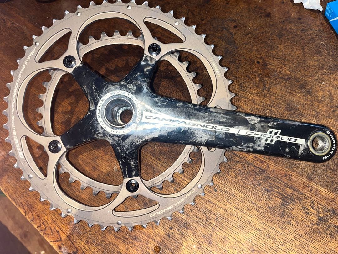 カンパニョーロ コーラス クランク 175 53-39T 11S カーボン 値下