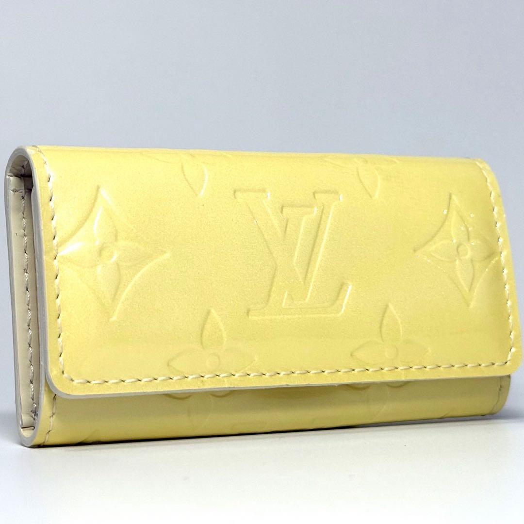 新品同様 ルイヴィトン モノグラム ヴェルニ ペルル ミュルティクレ4