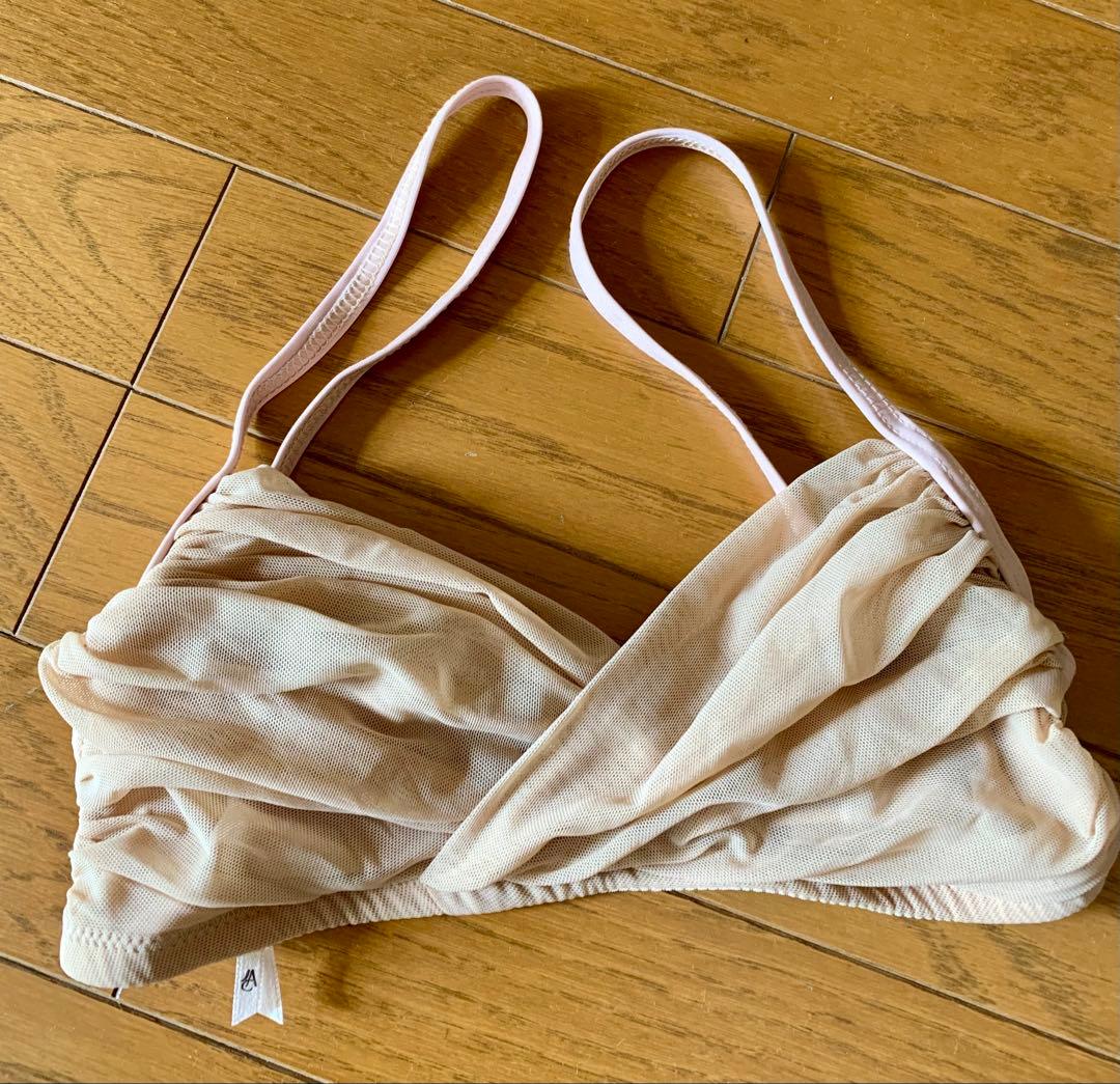 Just a corpse ベージュ ラップスタイル トップス Mサイズ