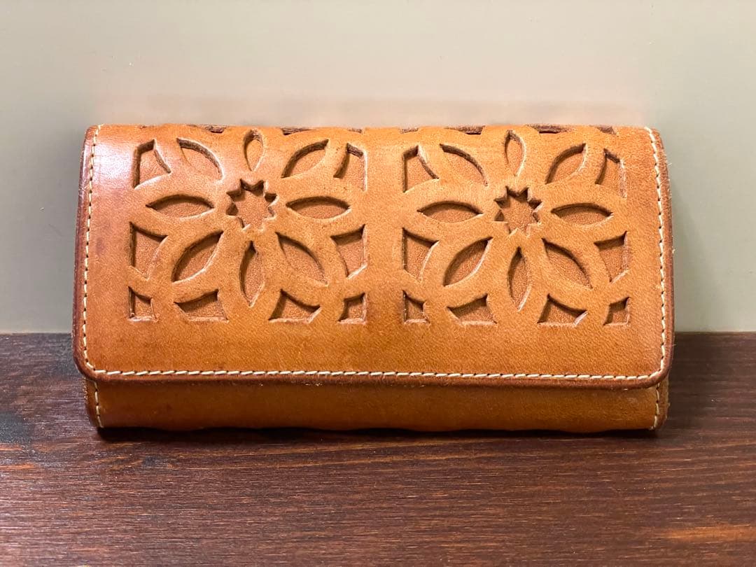 [値下げ] gentenゲンテン カットワーク キーケース 本革 レザー