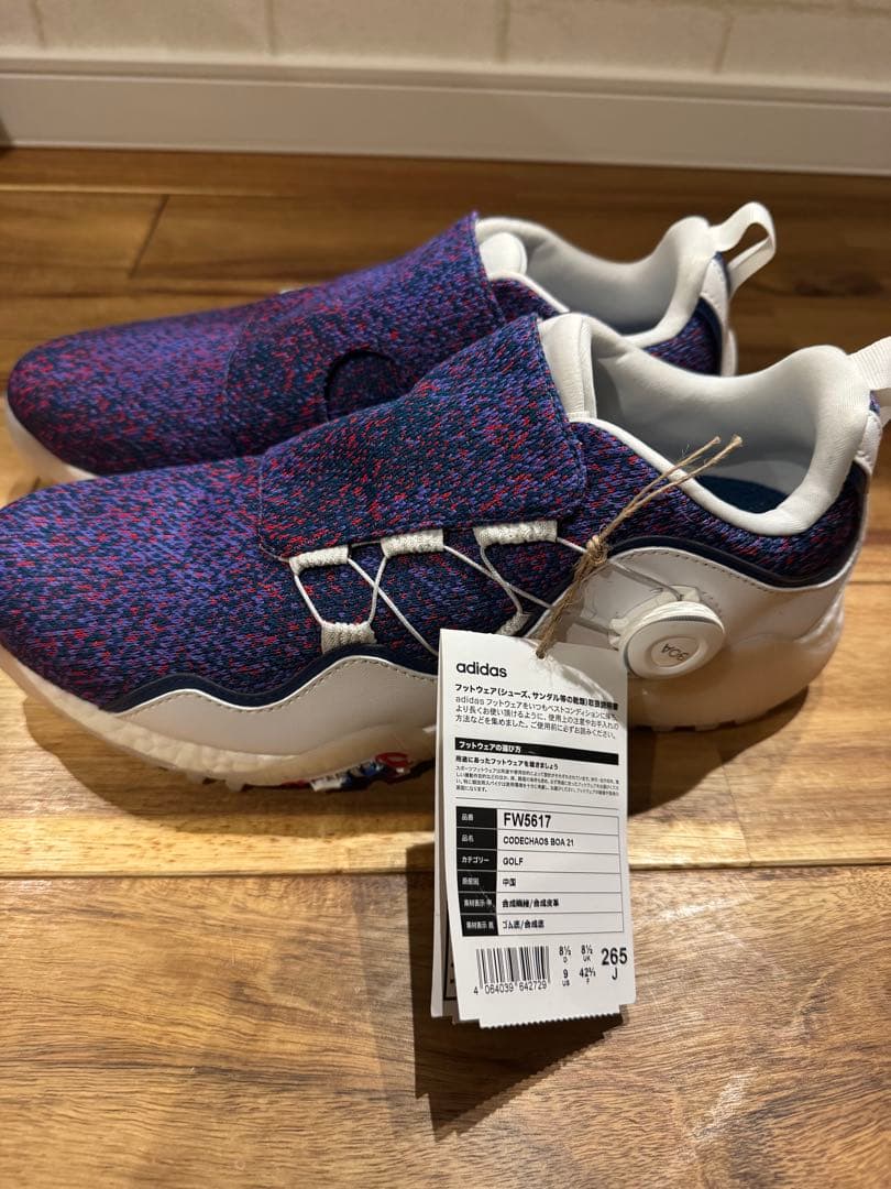 【未使用】adidas GOLF CODECHAOS BOA 21 26.5