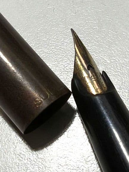 ジャンク品★部品取り★万年筆ペン先14金★5本セット