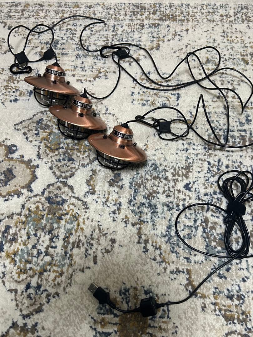 BAREBONES ベアボーンズ　3連ランタン