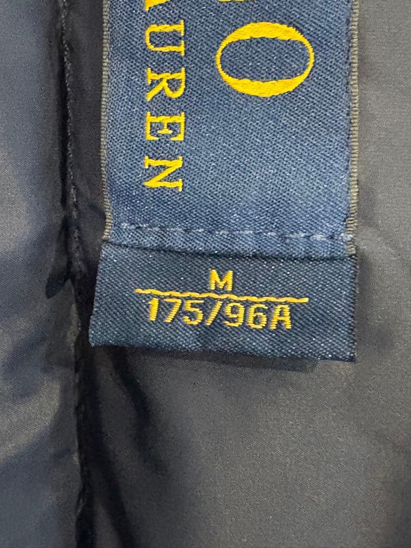 ジャケット・アウター POLO RALPH LAUREN navy down vest