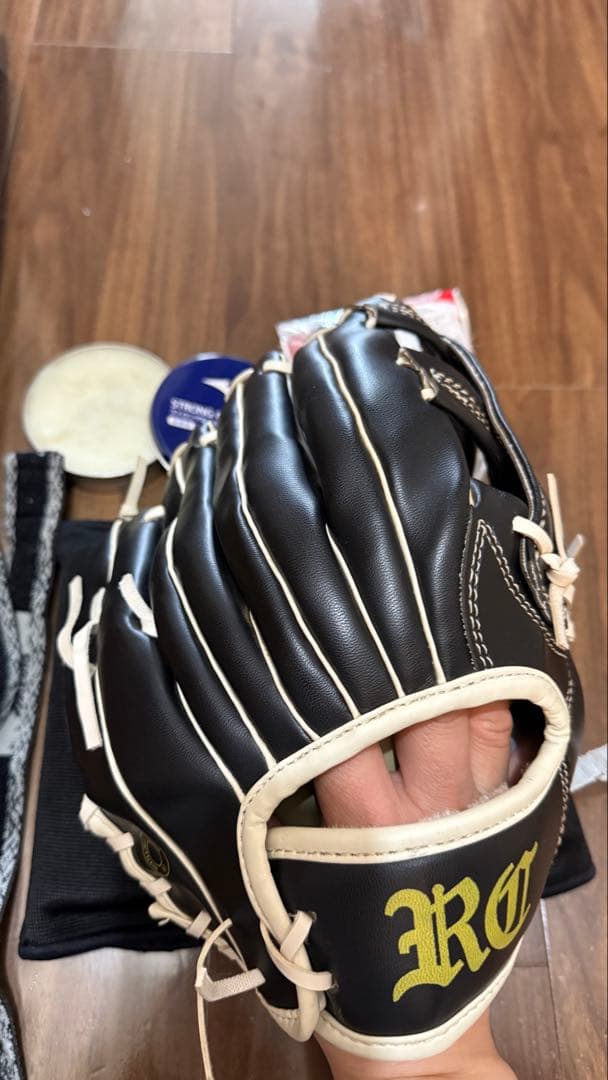 ssk 少年軟式用バット グローブ専用袋付き・お手入れ用品・エルボーガード