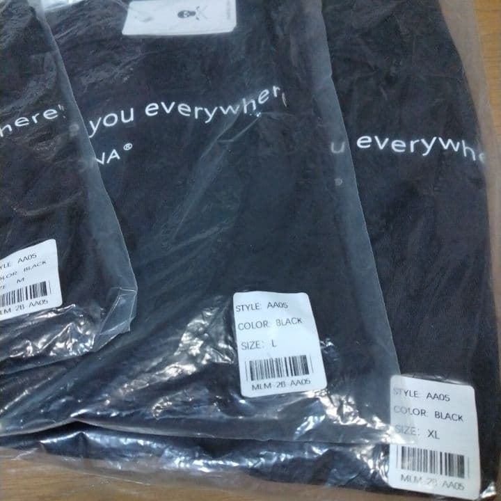 ⭐新品未使用⭐MARK&LONA⭐ 半袖⭐モック⭐黒⭐LL⭐