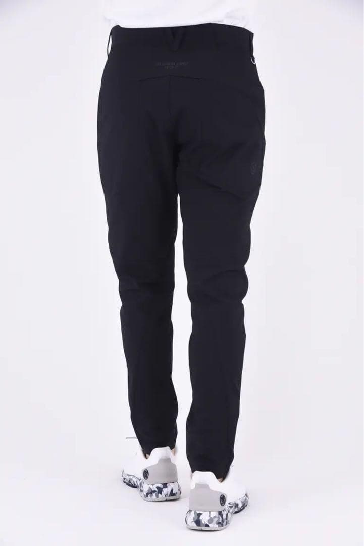 ラッセルノ ゴルフ ロゴ ストレッチ ジョガー ロングパンツ ブラック L 5