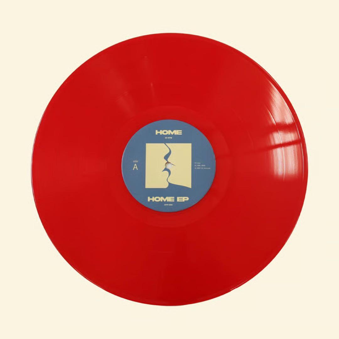 [希少] EP Vinyl クリアレッド アナログレコード バンド 沖縄