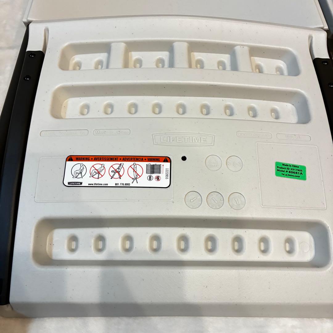 コストコ LIFETIME 折りたたみ椅子 2脚セット 美品