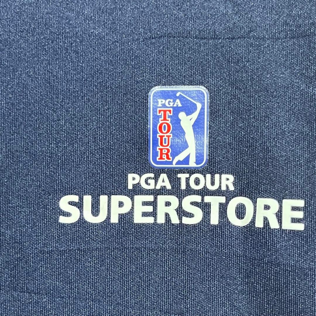 B5 PUMA 長袖ポロシャツ PGA TOURロゴ M ゴルフ スポーツ