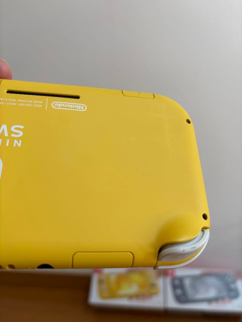 Nintendo Switch Lite イエロー グレー２点セット
