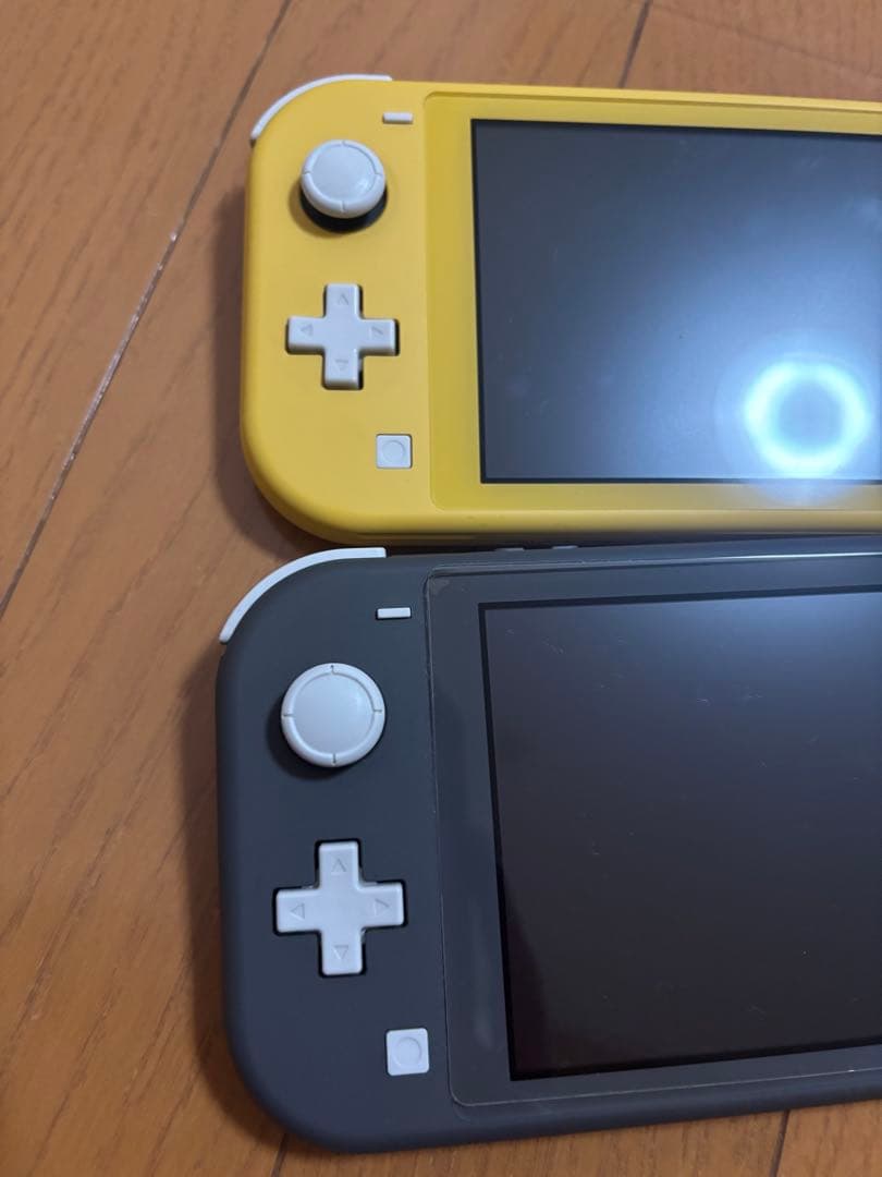 Nintendo Switch Lite イエロー グレー２点セット